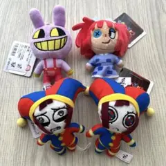 コンプ　アメイジング デジタルサーカス ぬいぐるみ 4種　ジャックス