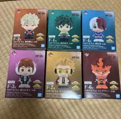 一番くじ ヒロアカ -紡がれる想い- F賞SOFVICちゅ6体セット