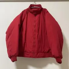 【希少・黒タグ】Eddie Bauer（エディー バウアー） 赤ダウン