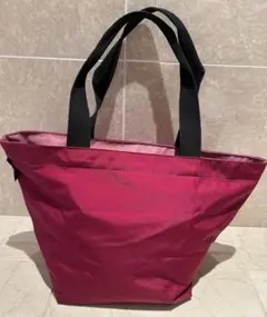 エルペシャプリエ　Herve Chapelier舟形トートバック レッドピンクLのサムネイル