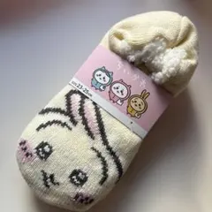 ちいかわ ルームソックス ルームシューズ　レディース　新品　ボア　うさぎ