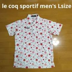 le coq sportif men'sポロシャツ Lsize