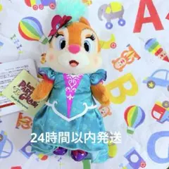 クラリス　着せ替えぬいぐるみバッジ　ディズニーリゾート　タグ付き クラリス 着せ替えぬいぐるみバッジ ディズニーリゾート タグ付き