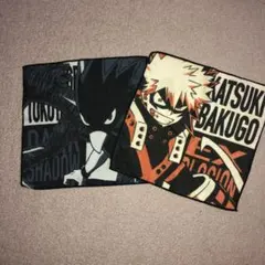 一番くじ僕のヒーローアカデミアGo And Go!爆豪勝己、常闇踏陰ハンカチ