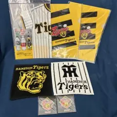 阪神タイガースグッズ　クリアファイル3　ミニタオル2 メモ帳2 おまとめ