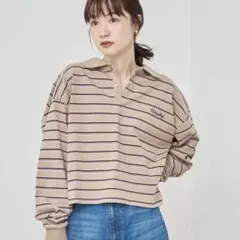 COEN(コーエン)ハートモチーフラガーロンT