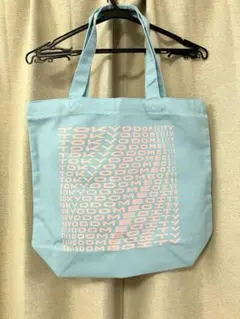 東京ドーム トートバッグ ブルー水色　エコバッグ　ブルー