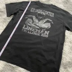 GILDAN ギルダン Grundy Center Lineman 티셔츠 L