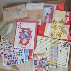 シールとレターセットとマスキングテープ