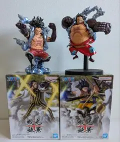 ワンピース ルフィ ギア4 ボルサリーノ フィギュア 4点セット