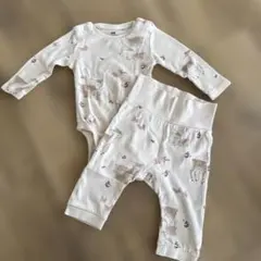 H&M オーガニックコットン ベビーパジャマ セットのサムネイル