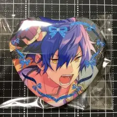 あんさんぶるスターズ！ 漣ジュン ハート型缶バッジ