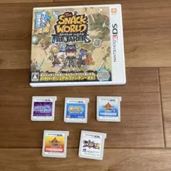 3DS ソフト6本 まとめ売り ポケモン 妖怪ウォッチ パズドラ