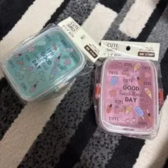 CUTE GIRLY サラダBOX 2個セットのサムネイル