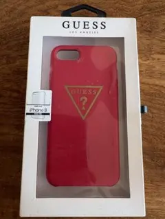 新品未開封！GUESS iPhone 8用　赤　ケースのサムネイル