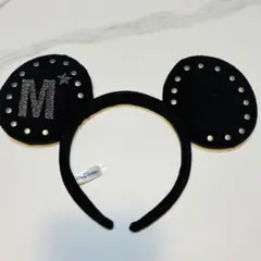 ディズニー ミッキー カチューシャ ブラック スタッズ 東京ディズニーリゾート