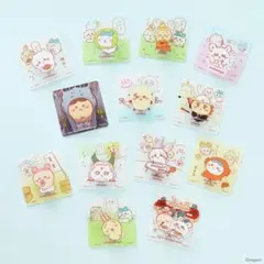 ちいかわ アクリルシーンクリップビスケット コンプリートセット　13種類