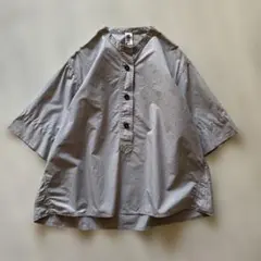 美品】マックスマーラ 白タグ リネン 比翼 シャツ ブラウス Max Mara