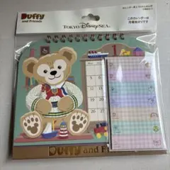 ディズニー ダッフィー&フレンズ2026 卓上 カレンダー 付箋付き ☆新品☆
