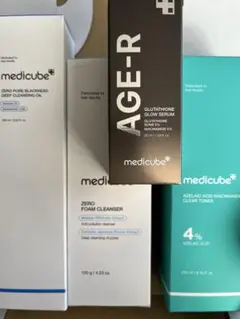 medicube スキンケア 4点セットのサムネイル