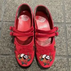 キャンディストリッパー パンダ 刺繍 ベロア カンフー チャイナ