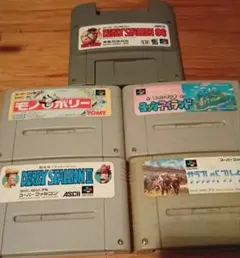 スーパーファミコン ゲームソフト 4本セット