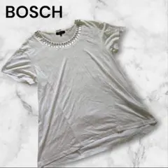 【BOSCH ボッシュ】レディース ビジュー装飾カットソー 38 M ホワイトのサムネイル