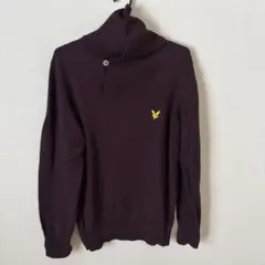 【新品未使用】Lyle & Scott ダークネイビー Vネックセーター　ウール 2025年最新】LYLE&SCOTT メンズ ニット・セーターの人気アイテム