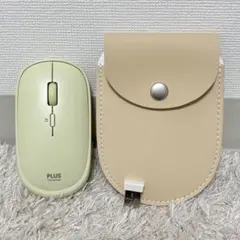 薄型持ちハコビ マウス PLUS プラス TW-MO001 グリーン ワイヤレス