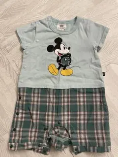 ミッキーマウス 半袖ロンパース　70センチ