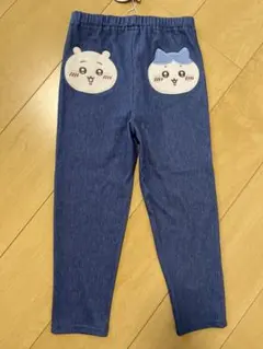 【新品】petit main ちいかわ はちわれデニム風 ロングパンツ110cmのサムネイル