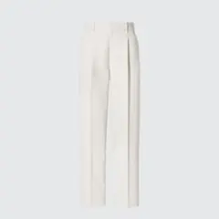 【一度のみ着用】ユニクロ 感動タックパンツ Lサイズ
