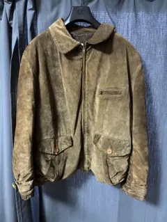 スエード ブルゾン
