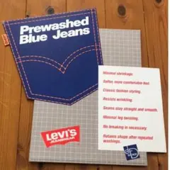 未使用80sオリジナルLevisリーバイス販促サインボード看板ビンテージビッグEのサムネイル