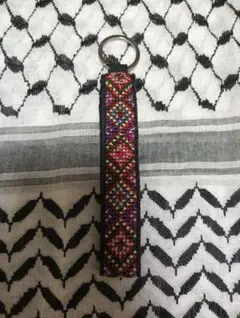 パレスチナ刺繍　キーホルダー