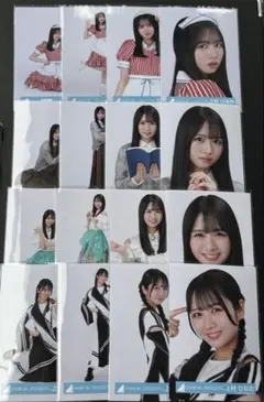 日向坂46 ライブ 年末歌唱 ハロウィン 読書 生写真 16種コンプ　上村ひなの