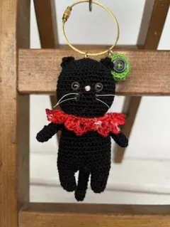 猫ちゃんチャーム 黒猫