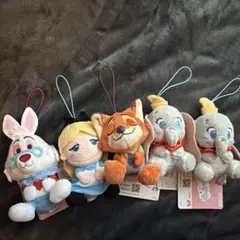 ディズニー むにゃすやマスコット セット