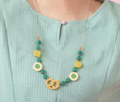 ブラックフライデーセール定価8800円ホコモモラネックレス