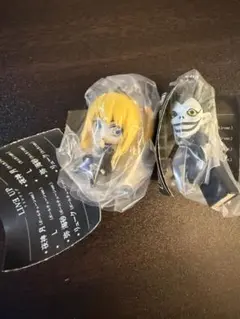 デスノート 弥海砂 リューク つまんでつなげてマスコット ガチャ 2点セット