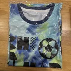 サッカーシャツ 2枚セット 青と緑のグラデーション