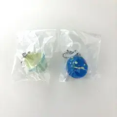 彩り変わった 涼を感じる めじるしアクセサリー かき氷　ヨーヨー