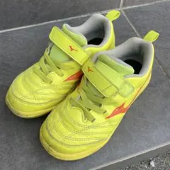 ⭐︎Mizuno サッカーシューズ イエロー ベルクロ　19.0㌢⭐︎