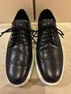 COLE HAAN ウィングチップ オックスフォード ブラック 黒 26 レザーのサムネイル