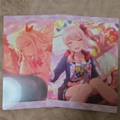 プロセカ 暁山瑞希下敷き　2枚