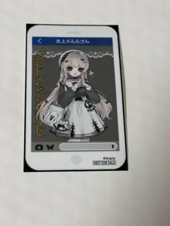 氷上メルル　ブロマイド　ダイバーシティ東京　ポップアップショップ購入特典