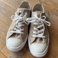 23.5cm ベージュのconverse
