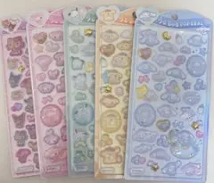 【新品未開封正規品】サンリオうるちゅるポップシール5枚セット♪