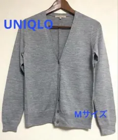 ☆ UNIQLOレディース Vネック 長袖カーディガン