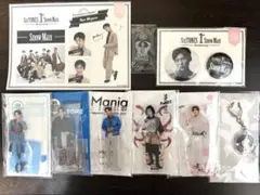 【Snow Man】目黒蓮 アクスタ・缶バッジ・ステッカーほか